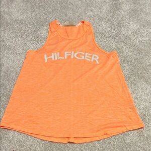 Tommy Hilfiger Bright Orange Sleeveless Top